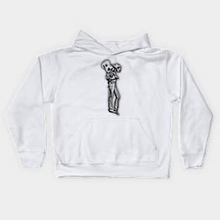 Dwight Yoakam Cold Guitar Kids Hoodie